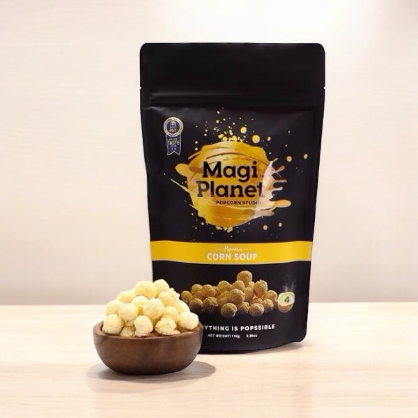 Magi Planet 玉米濃湯爆米花 Corn soup popcorn