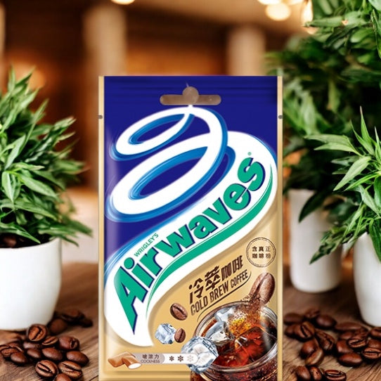Airwaves口香糖冷萃咖啡
Airwaves Gum Cold Brew Coffee